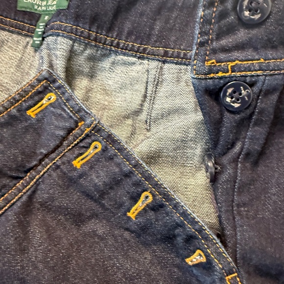 Ralph Lauren Indigo Denim Jeans plus size 16 - Picture 7 of 8